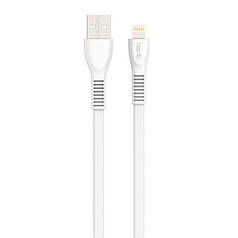 Кабель з'єднувальний зарядний HAVIT HV-H610 USB to Lightning 1.8 м білий HV-H610-1.8-W