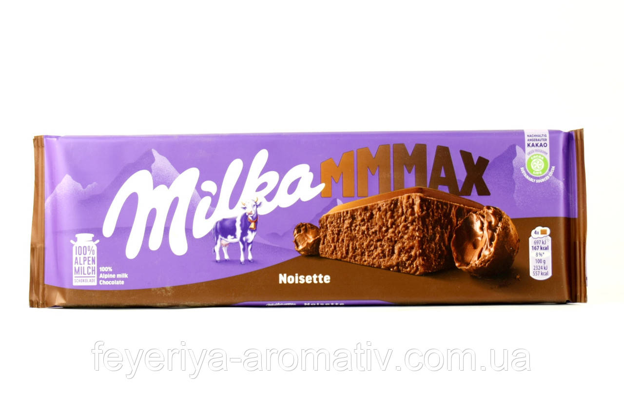 Молочний шоколад Milka Noisette 270g (Швейцарія)