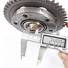 Обгонна муфта мотоцикла квадроцикла 260 300 400 кубів Linhai Speed Gear Stels ATV 300B 49 зубів, фото 3
