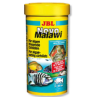 Корм для рыб JBL NovoMalawi 250 ml. Корм в виде хлопьев для цихлид