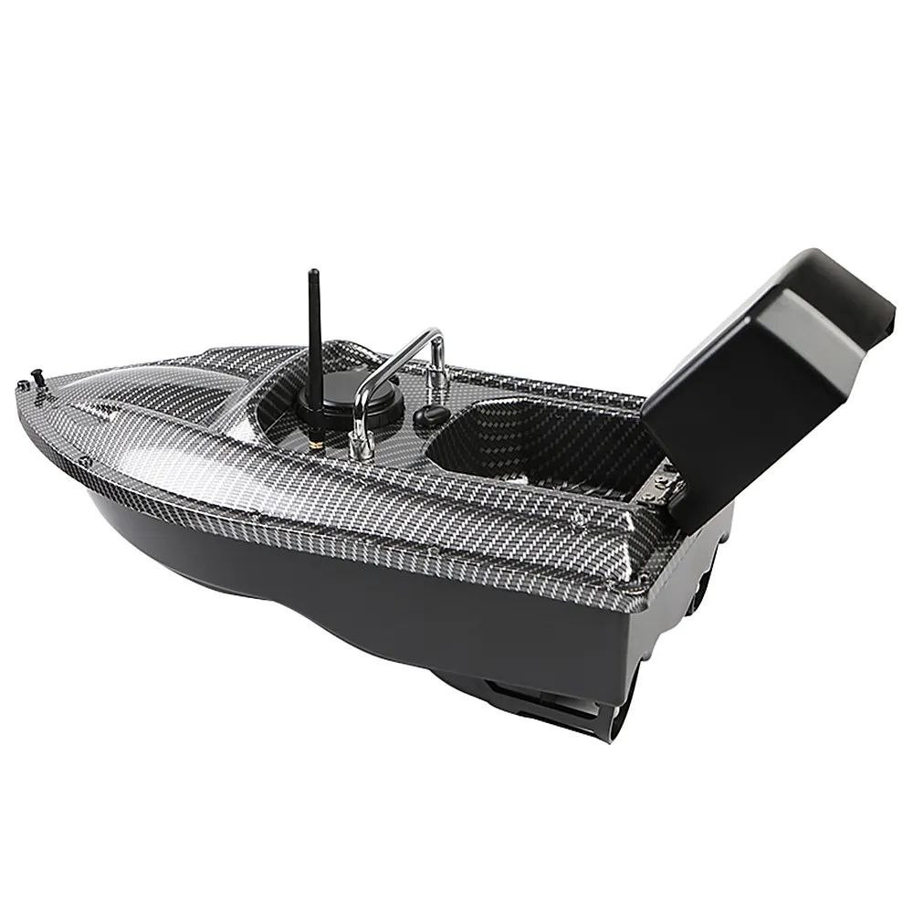 Кораблик для рыбалки Fishgang C118 Автопилот Подсветка Кораблик для завоза подкормки и снастей (Carbon) - фото 3 - id-p1765238581
