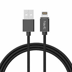 Кабель з'єднувальний зарядний магнітний HAVIT HV-H635 USB to Lightning 1 м HV-H635