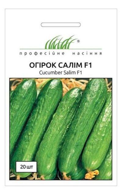 Насіння огірок Салім F1 (смачний салат) Професійне насіння 10 шт
