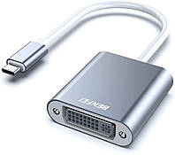 Адаптер BENFEI USB C DVI, адаптер Type C DVI-D DVI-D (Thunderbolt 3)