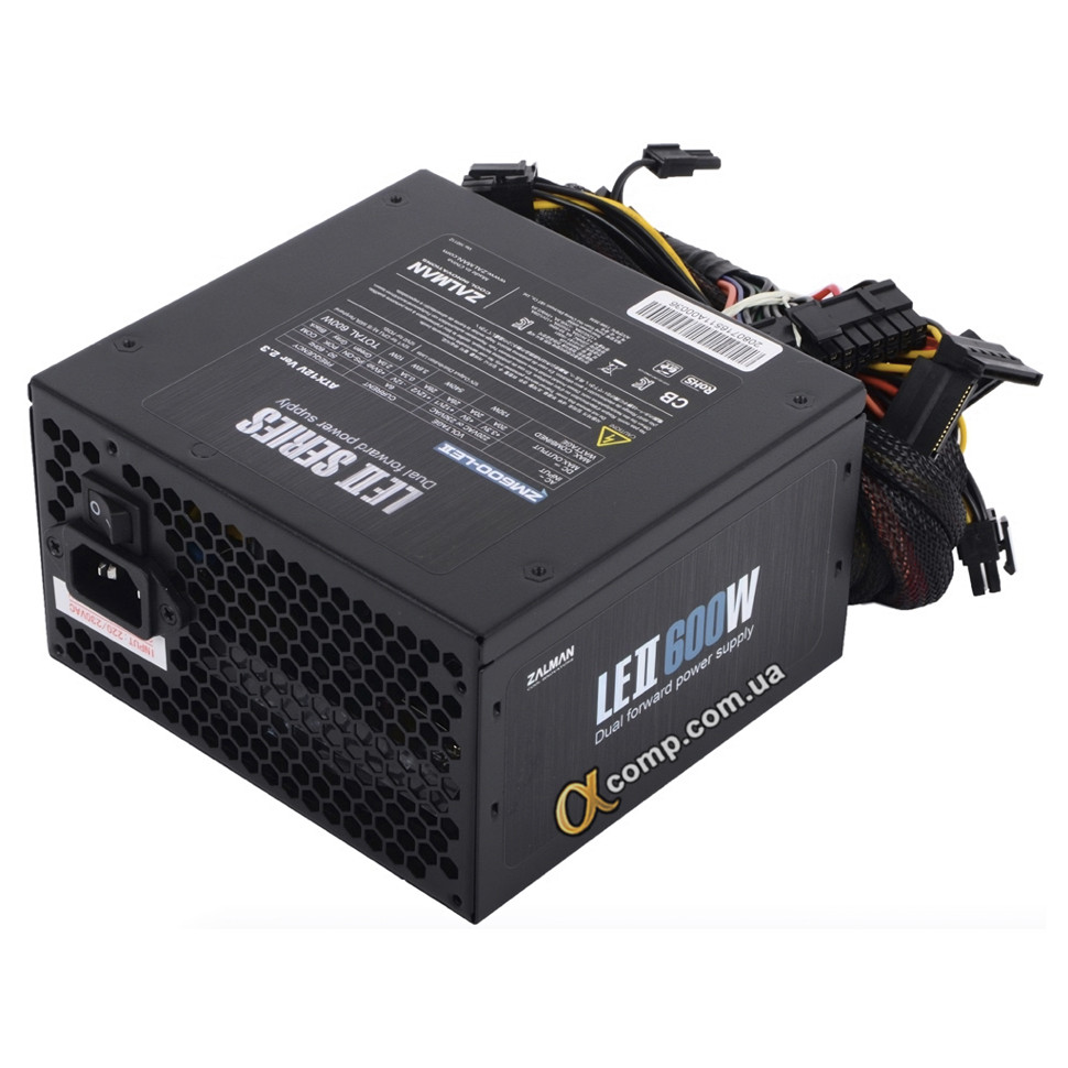 Блок живлення 600W Zalman ZM600-LE2 БВ