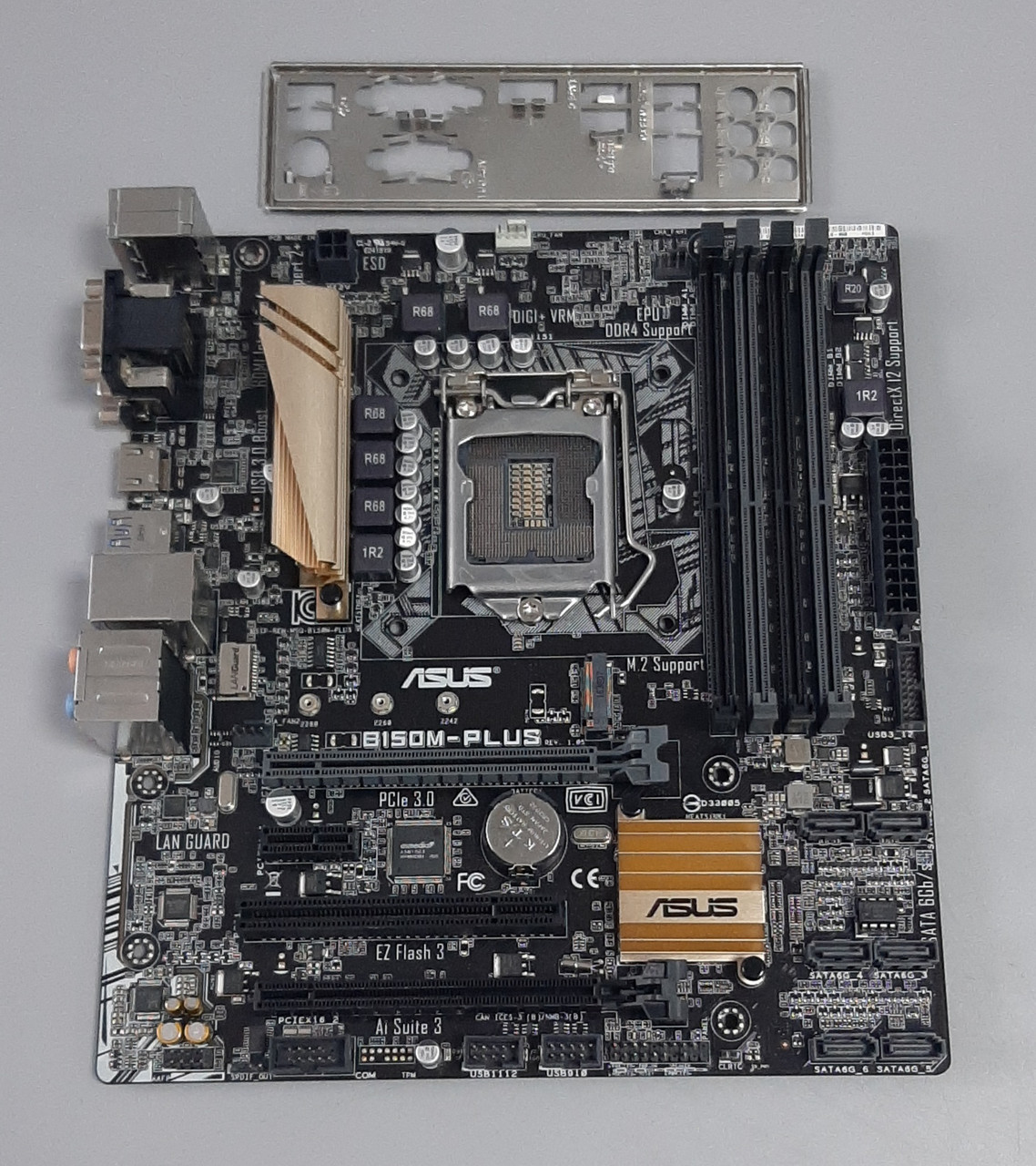 Материнская плата Asus Prime B150M-PLUS (s1151/B150/4xDDR4) БУ: продажа ...