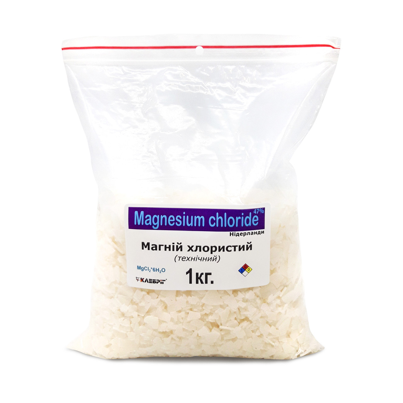 Магний хлористый Klebrig 1кг Бишофит. хлорид магния: продажа, цена в ...