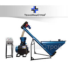 Гранулятор кормів (пелет) GRAND 300 + Шнек подачі + Пульт. Лінія Гранулювання пелет