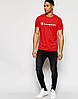 Футболка Чемпіон Champion червона білий лого "" В стилі Champion "", фото 2