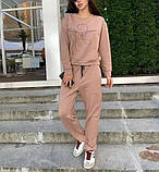 Стильний жіночий костюм на весну з принтом, фото 2