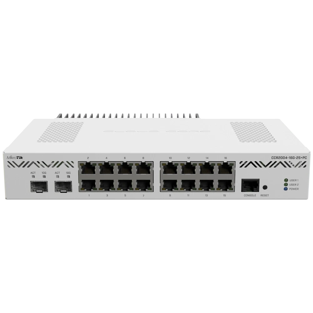 Маршрутизатор MikroTik MikroTik CCR2004-16G-2S+ PC