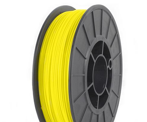 3Dfilament Пластик PLA жовтий 1,75 mm 0,85 кг