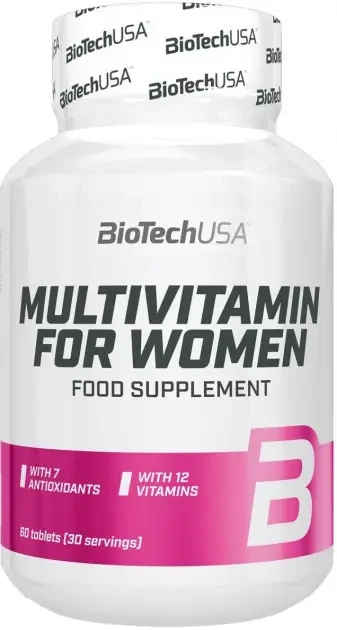 Вітаміни для жінок BioTech Multivitamin for Women 60 таблеток, фото 1