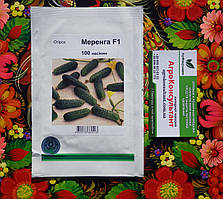 Насіння огірка Меренга F1 (Seminis, АГРОПАК+), 100 насінин — ультраранній гібрид (38-40 днів), партенокарпик