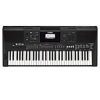 Синтезатор Yamaha PSR-E463 + пюпитр, блок питания