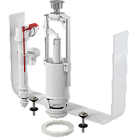 Комплект для унітазу нижня подача крепіж,мікропорка 1/2" SA2000S AlcaPlast Чехія
