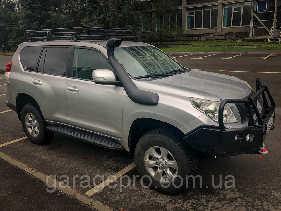 Шноркель для Toyota Land Cruiser Prado 150 2010 — н.в. (ударостійкий ABS — пластик)
