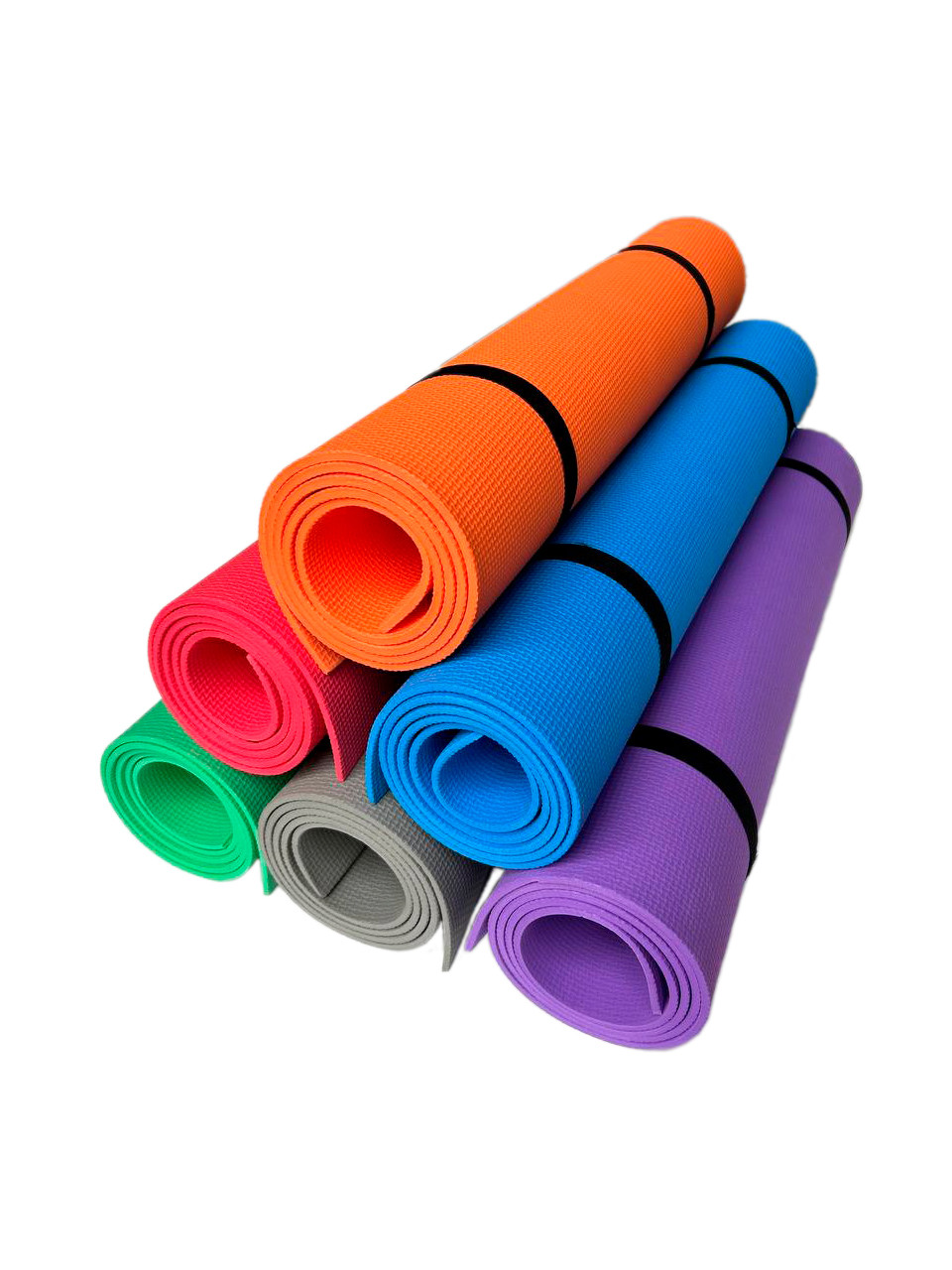 Килимок спортивний для йоги Eva-Yoga 1450х500х5 мм. Щільність 100 кг/м3 (міцний)
