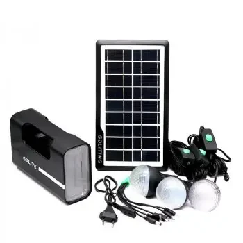 Портативная зарядная станция-фонарь с Power bank на солнечной батарее Solar System GDLite GD-1 S - фото 1 - id-p1765300688