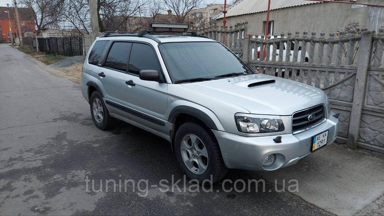 Накладки на фари Subaru Forester 2 дорістайл, фото 1