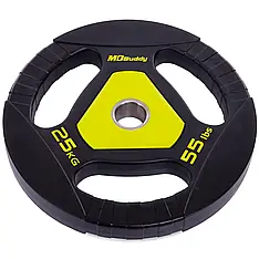 Диск поліуретановий 25 кг на гриф 50 мм Zelart TA-2677-25