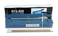Ручной запайщик пленок PFS 400, запайщик пакетов и пленок, импульсный запайщик, запайщик настольный