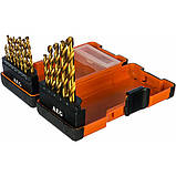 Набір свердл по металу AEG Power: Ø= 2-10 мм (HSS-G TIN DIN338) 19 шт. в футлярі (4932352245), фото 2