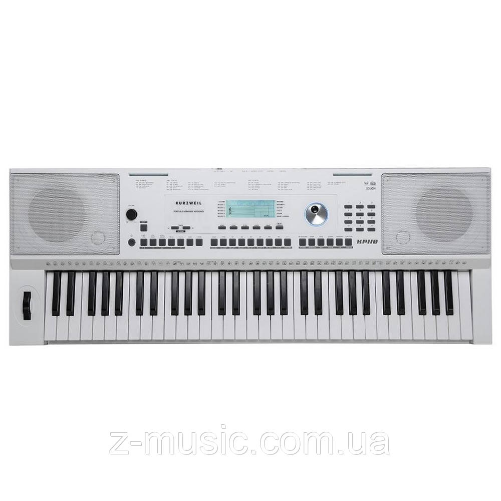 Синтезатор Kurzweil KP110 WH (пюпітр і блок-живлення), білий, фото 1
