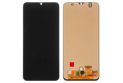 Дисплей для Samsung A505 Galaxy A50 2019 з сенсорним склом (без відбитка пальця та датчика) (Чорний) TFT