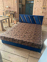 Ліжко "Аврора" з матрацом і підіймальним механізмом 200*160 спальне (будь-які розміри)