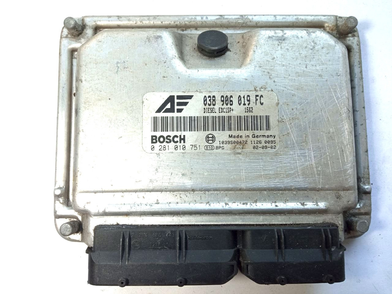 Електронний блок керування VW SKODA 0281010751 / 030906019FC / 030 906 019 FC bosch, фото 1