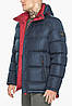 Куртка синя чоловіча модна на зиму модель 51999, фото 5