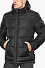 Чоловіча чорна брендова куртка для зими модель 51999, фото 4