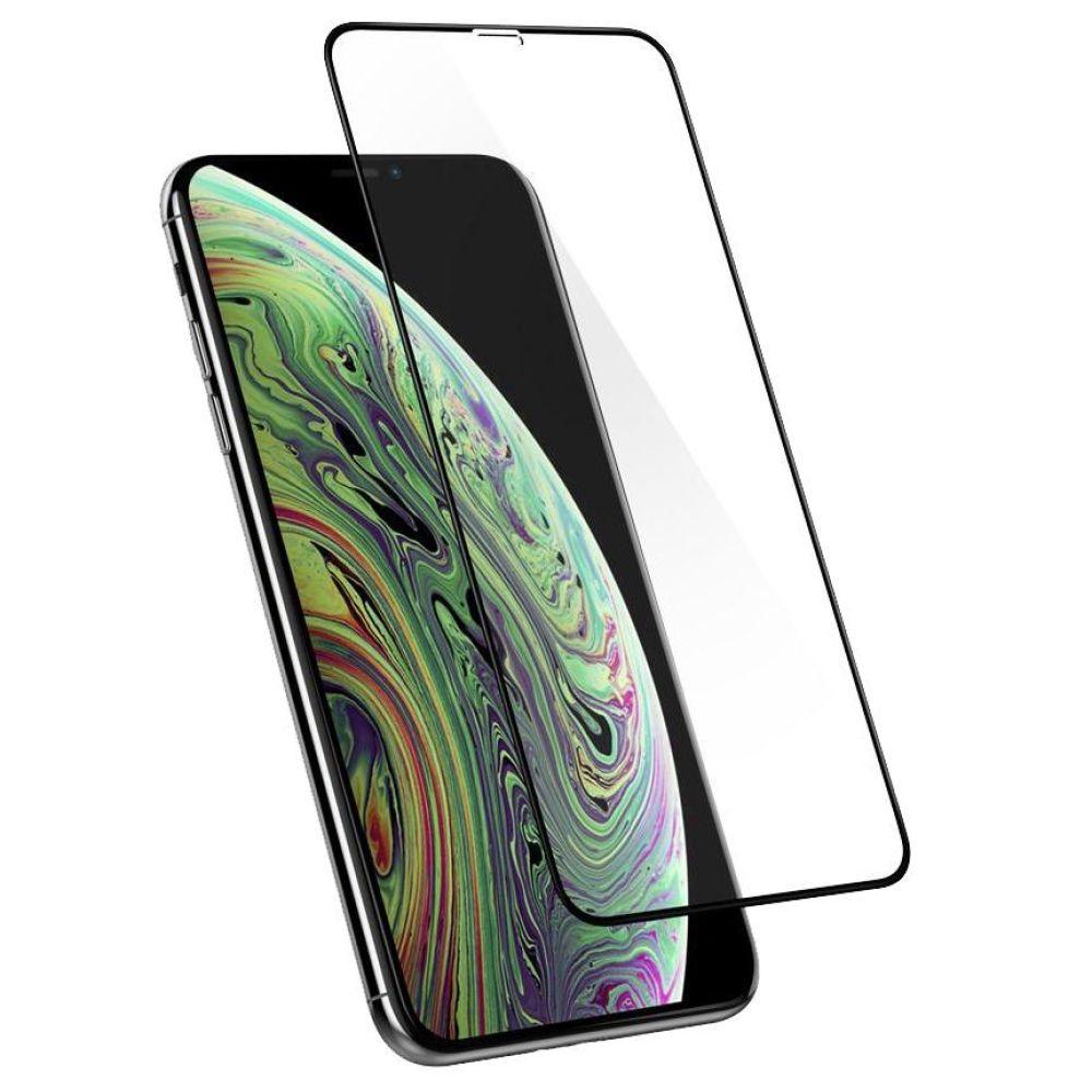 Захисне скло Lux iPhone Xs Max Чорне, фото 1