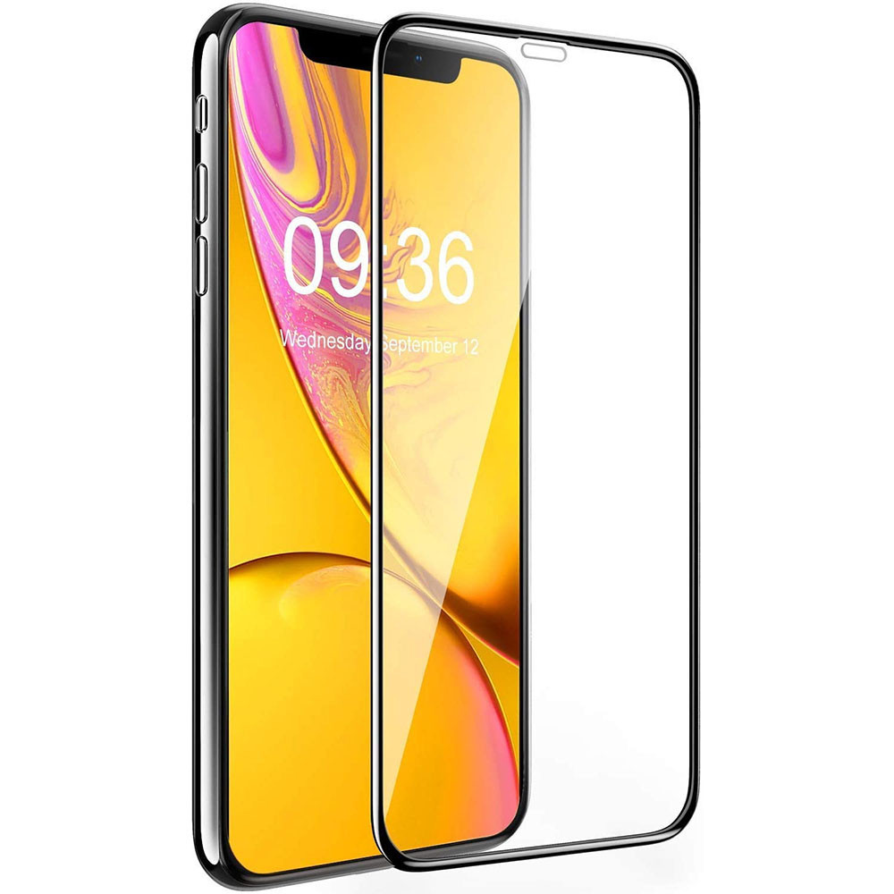 Захисне скло Lux iPhone 11 Чорне, фото 1