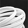 Світлодіодна неонова стрічка NEON 220 В JL 2835-120 G IP65 герметична 5 метрів Біла, фото 4