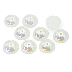 Напівнамистини акрилові 3 мм +-500 шт. Айворі перламутр