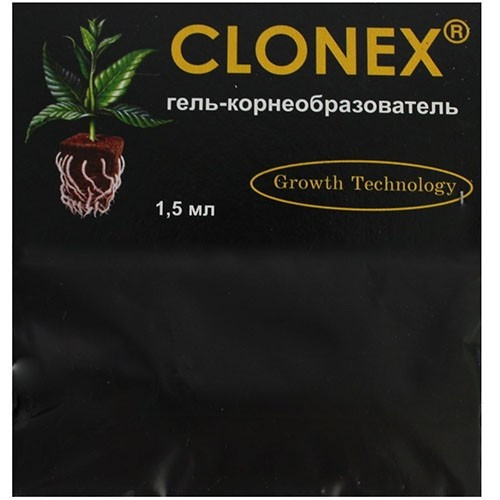 Стимулятор росту Коренеутворювач clonex гель 1.5 мл