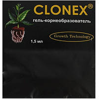Стимулятор роста Корнеобразователь clonex гель 1.5 мл growth technolpgy