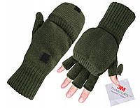 Вязаные перчатки-варежки Thinsulatе 12545001 L / 9" / 23
