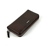 Жіночий гаманець на блискавці Mario Dion 6012-57 коричневий, фото 2