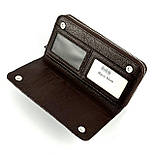 Жіночий гаманець на блискавці Mario Dion 6012-57 коричневий, фото 4