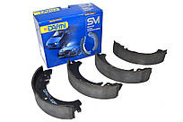 Колодка заднього гальма ВАЗ 2101, 2102, 2103, 2104, 2105, 2106, 2107, 2121, 2123 (барабанного гальма, 4шт)