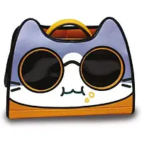 Рюкзак Croci Catmania Tomodachi для котов до 10 кг, серый, 40×20×36 см