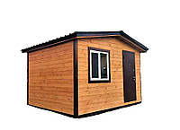 Деревянный хозблок утеплённый 4,0х2,5 м