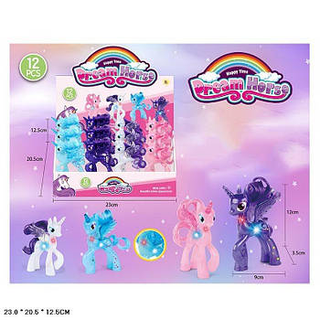 Іграшка Єдиноріг з крилами, світло 3086 G-Rich