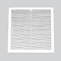 Решітка 300*300s M на розпорках Домовент