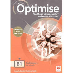 Optimise B1 Workbook with answer key with Online Workbook 2020 (Робочий зошит - Updated for the New Exam)