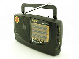 Радіоприймач Радіо-приймач KIPO KB-308 Black 1.0