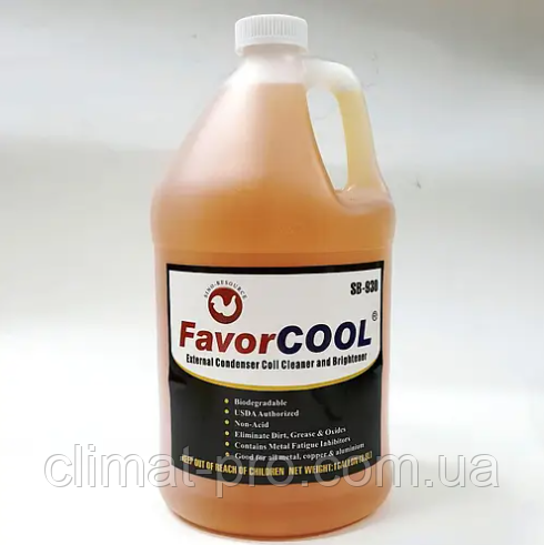 Favor Cool Sb-930 Засіб очищення кондиціонерів (випарник+конденсатор, 3,8 л)